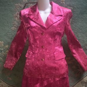 Bazar de Christian Lacroix satin suit